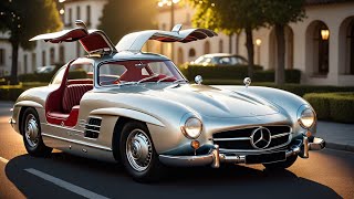 1954 Mercedes-Benz Gullwing 300sl  |  50's Classic Cars  🌞