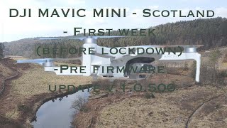 DJI Mavic Mini - week 1 Scotland