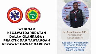 Kebijakan Kementerian Kesehatan terhadap Kegawatdaruratan dalam Olahraga