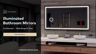 Bathroom LED Lighted Mirror - Artforma