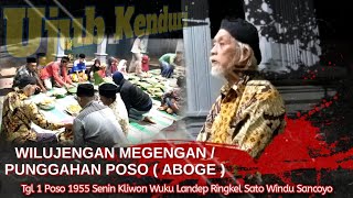 Ujub Kenduri - Wilujengan Megengan - Punggahan Poso ( aboge )