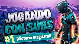 JUGANDO AL FORTNITE*CON SUBS*PREMIO:OUTFIT SCRIM....