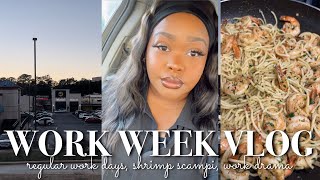 Ep. 81: 9-5 Work Week In My Life | Administrative Assistant in Atlanta | Full Time Office Job | 9-5