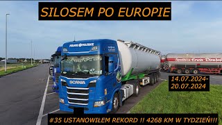 Silosem po Europie #35 Ustanowiłem rekord ! 4268 km w tydzień ! Operacja BROCK