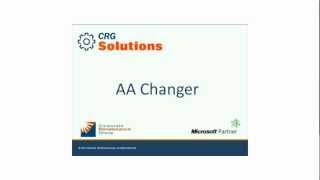 CRG AA Changer