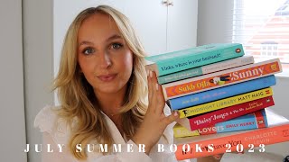 JULY SUMMER BOOKS & BOOK HAUL 2023