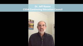 CSDA CE Package Program - Dentistry for the 21st Century: The Integrative Approach (January 9, 2019)