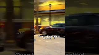 QUAN TRACKHAWK DRIVEBY ATL! #pappiiq #fashion #youtubeshorts #trending #viral