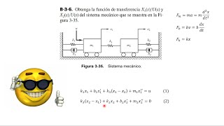 FUNCIÓN DE TRANSFERENCIA DE SISTEMA MECÁNICO