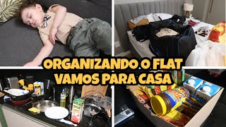 ORGANIZANDO A COZINHA, SAÍMOS PARA JANTAR, ARRUMANDO AS MALAS PARA VOLTAR PRA CASA 🥹