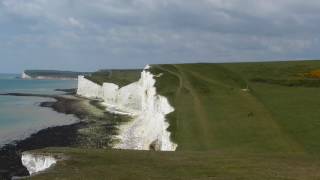 Seven Sisters Chalk Cliffs, Sussex, U.K.