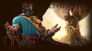 Live bez planów i ambicji - niczym prowadzący | Civilization VI [ZAPIS LIVE 15.06.2023]