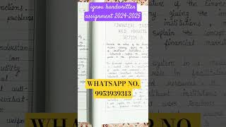 MEC Handwritten hardcopy 2024-2025 | Ready to submit handwritten assignment 2024-2025 |