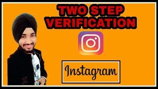 Instagram 2 step Verification