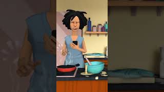 Binti punguza maringo usije ukazeekea nyumbani 🤣🤣 #swahilianimation