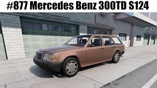 West Coast Trial: Mercedes Benz 300TD S124 (Beamng Drive)