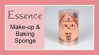 Essence Make-up & Baking Sponge | Beauty Blender Dupe?!