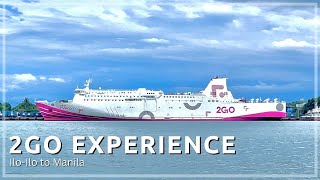 MY FIRST 2GO EXPERIENCE | Ilo-ilo to Manila