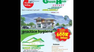 AJK HOME GREEN SPORT STAY SAFE