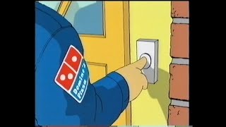 Sky One Dominos The Simpsons Sponsorship Ads 2000