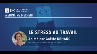 Le Stress au Travail