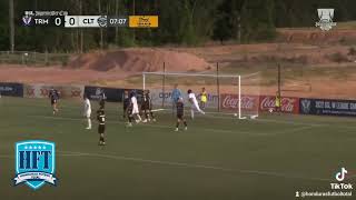 Gol de Juan Carlos Obregón con asistencia de Luis Álvarez desde el corner en la USL League One.