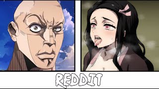 Anime VS Reddit  (The rock reaction meme) Part #66