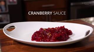 Homemade Cranberry Sauce