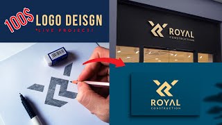 Create The Perfect Logos for YOUR Clients | Adobe Illustrator Tutorials ( Live Project- 2 )