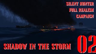 SHADOW IN THE STORM - U-8 GOES TO WAR Episode 2 - Full Realism SILENT HUNTER 3 GWX OneAlex Edition