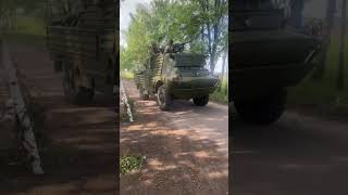 modification of the Ukrainian BRDM-2 amphibious armoured scout Vehicle