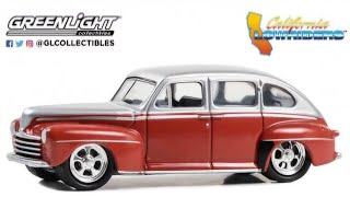 The Greenlight Showcase. The 1947 Ford Fordor Super Deluxe #diecast