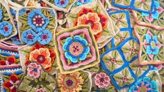 Spirit of Flora: Joining Motifs! Janie Crow Crochet Pattern