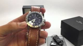 Glycine Airman Double Twelve Unboxing and Watch Review - An Amazing Aviation Timepiece for $1000