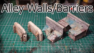 Futuristic Barriers/Alley wall terrain