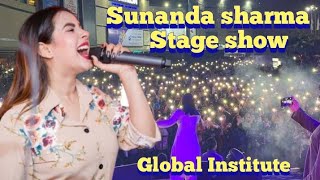 Sunanda sharma global institute amritsar | Global group of institute #sunandasharma #stage #ggi