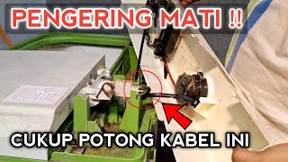 CARA CEPAT PERBAIKI PENGERING MESIN CUCI 2 TABUNG MATI TOTAL !!