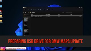 👉 Preparing USB Drive to BMW maps update!