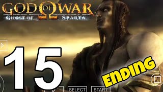 God Of War: Ghost Of Sparta - Gameplay Walkthrough Part 15 - Final Boss: Thanatos & Ending (PSP)