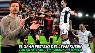 Así CELEBRÓ el LEVERKUSEN con su AFICIÓN la GRAN TEMPORADA | ATALANTA sorprende al LIVERPOOL