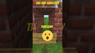 Minecraft: school weeks be slow #shorts #minecraft