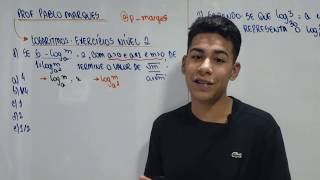 Logaritmos - Resolução de exercícios de Escolas militares - parte 1) - aula 05