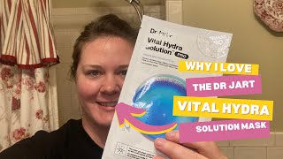 Come relax with me with this Dr Jart Hyrda Solution Mask