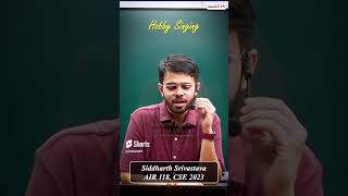 IPS Siddharth Srivastava Singing Song | Air 118 CSE 2023