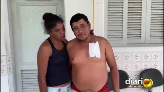 Mulher esfaqueia marido e é perdoada com beijo na delegacia, “se ela for presa, eu vou junto”