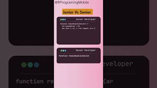 Juniur Javascript developer vs senior javascript developer #javascript #developer #junior #seniur