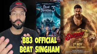 Singham 3 Vs Bhool Bhulaiyaa 3 Advance Booking | Bhool Bhulaiyaa 3 Official Beat Singham 3😱