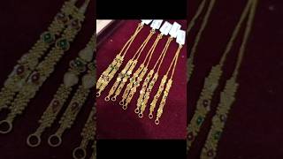 latest gold Ear chain designs with weight and price 2024/gold kanchain designs #gold #new #jewellery