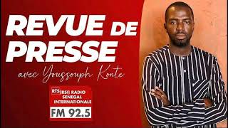 REVUE DE PRESSE DU VENDREDI 30 AOUT 2024 PRESENTE PAR YOUSSOUPH KONTE