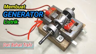 Cara Termudah Membuat Generator Listrik Manfaatkan Trafo